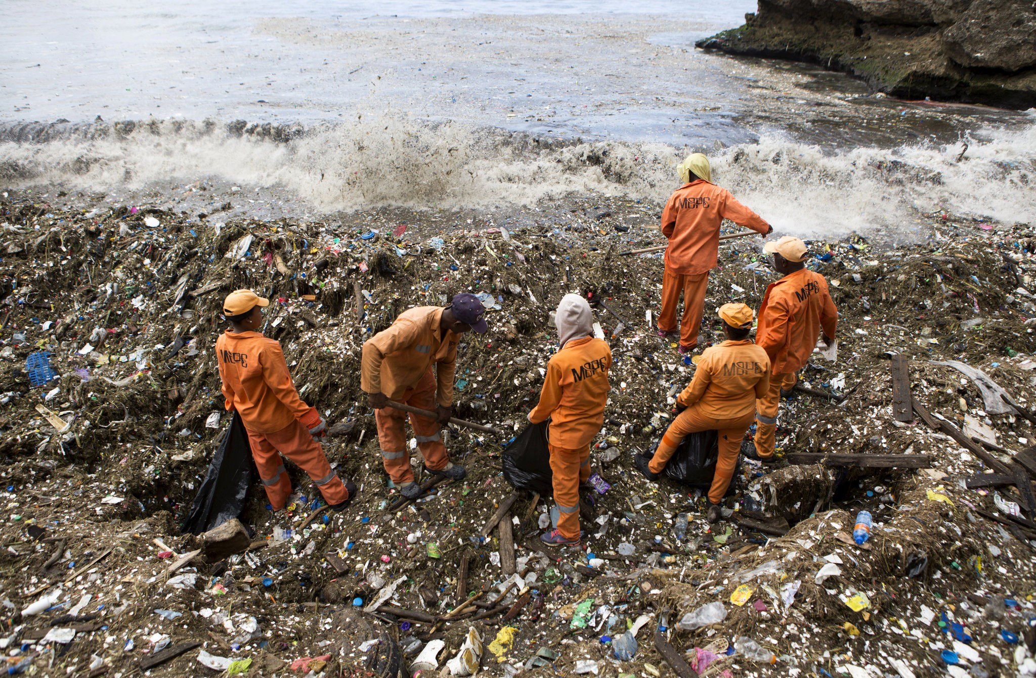 Wave After Wave of Garbage Hits the Dominican Republic